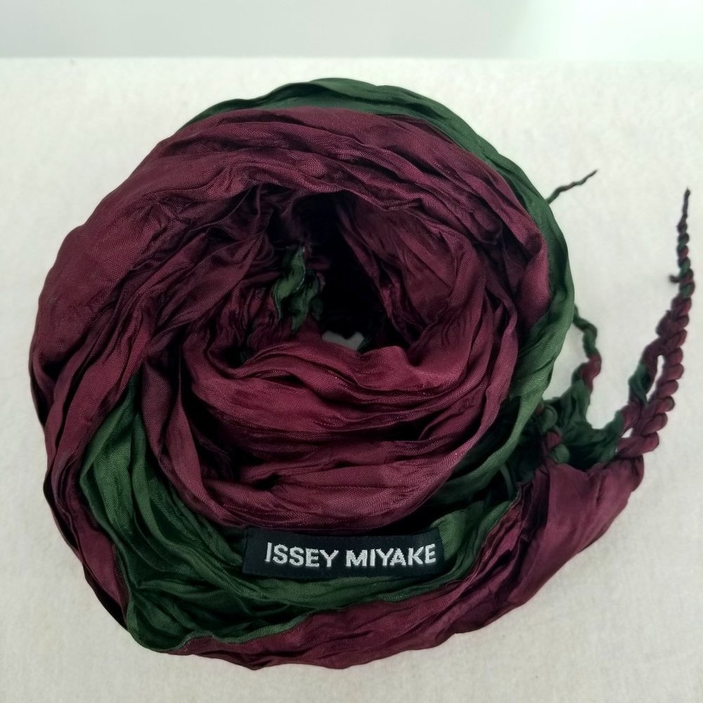 Issey Miyake Jewel Tone Scarf